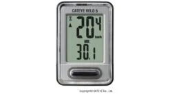 Cat Eye Velo7 CC-VL520 Fahrradcomputer Silber