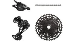 SRAM NX Eagle 12-fach Upgrade Kit (Kassette 11-50, Schaltwerk, Schalthebel, Kette 126-Glieder) Mod. 2019