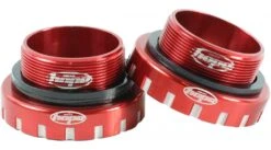 Hope BSA Edelstahl Innenlager 68/73/83/100/120mm (für 30mm Wellen) Red