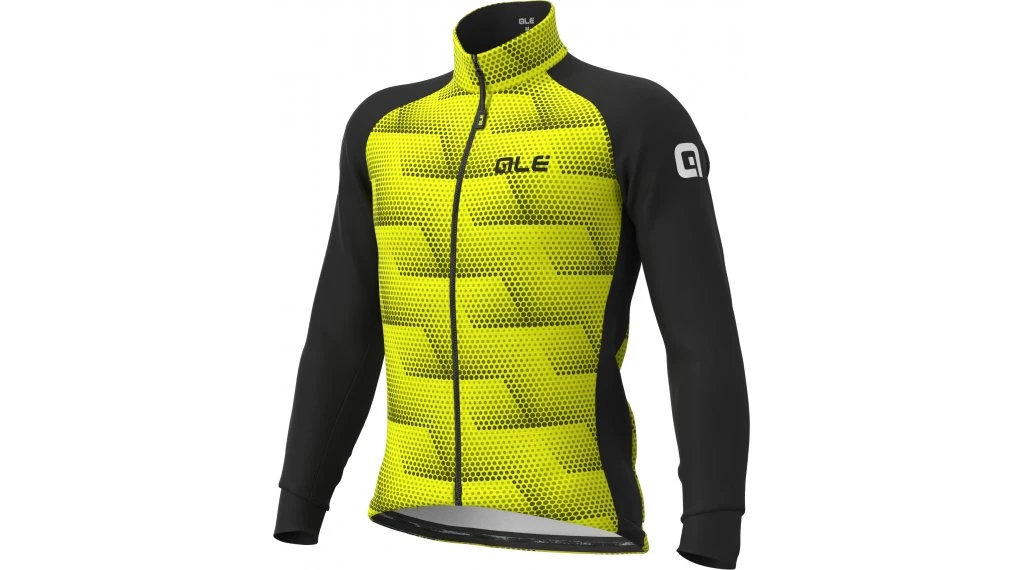 ALE Alé Sharp Solid Jacke Herren M Black/fluo Yellow 1 ALE Alé Sharp Solid Jacke Herren M Black/fluo Yellow