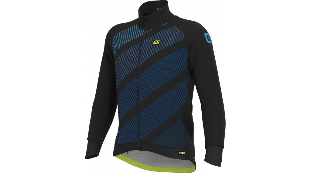 ALE Alé Tak Wool Thermo PR-R Jacke Herren M Black/blue - MUSTERKOLLEKTION 1 ALE Alé Tak Wool Thermo PR-R Jacke Herren M Black/blue - MUSTERKOLLEKTION