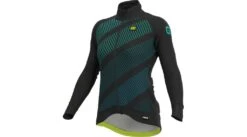 ALE Alé Tak Wool Thermo PR-R Jacke Damen S Black/green - MUSTERKOLLEKTION