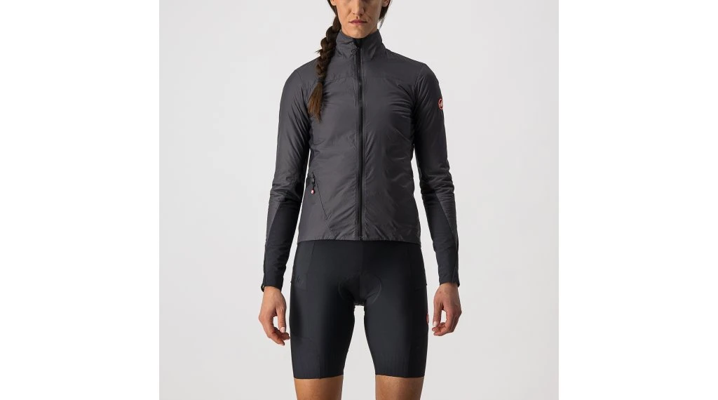 Castelli Unlimited Puffy Jacke Damen L Dark Gray/black-light Gray 1 Castelli Unlimited Puffy Jacke Damen L Dark Gray/black-light Gray