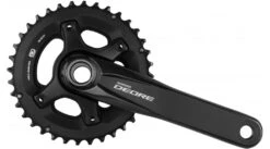 Shimano Deore MTB FC-M6000 2x10 Kurbelgarnitur Schwarz