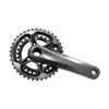 Shimano XTR FC-M9100 2x12 Kurbelgarnitur Schwarz/anthrazit