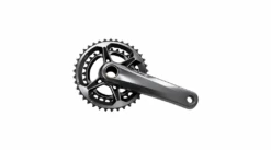 Shimano XTR FC-M9100 2x12 Kurbelgarnitur Schwarz/anthrazit