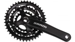SRAM S600 SquareTaper 3.0 Kurbelgarnitur 3x8 175mm 42/32/22 Zähne Blast Black