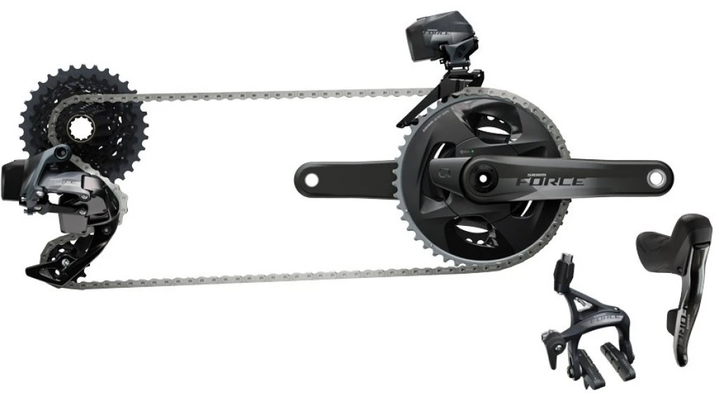 SRAM Force ETap AXS Road 2x12 Schaltgruppe 1 SRAM Force ETap AXS Road 2x12 Schaltgruppe