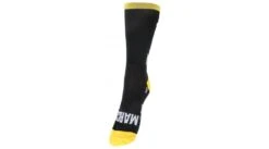 DeFeet Aireator Rich Mitch Marco Pantani Sportsocken S (36-39,5) Schwarz/gelb