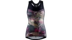 Craft Stride Singlet Top ärmellos Damen S Black/fame