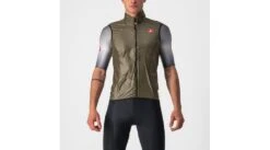 Castelli Aria Weste Herren -Fahrradzubehör Angebote WES Ct3ARI CASTELLI ARIA MOSS BROWN 00 il